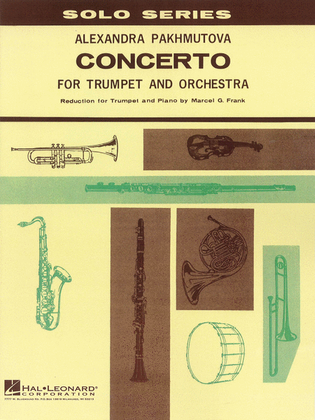 Book cover for Concerto for Trumpet and Orchestra