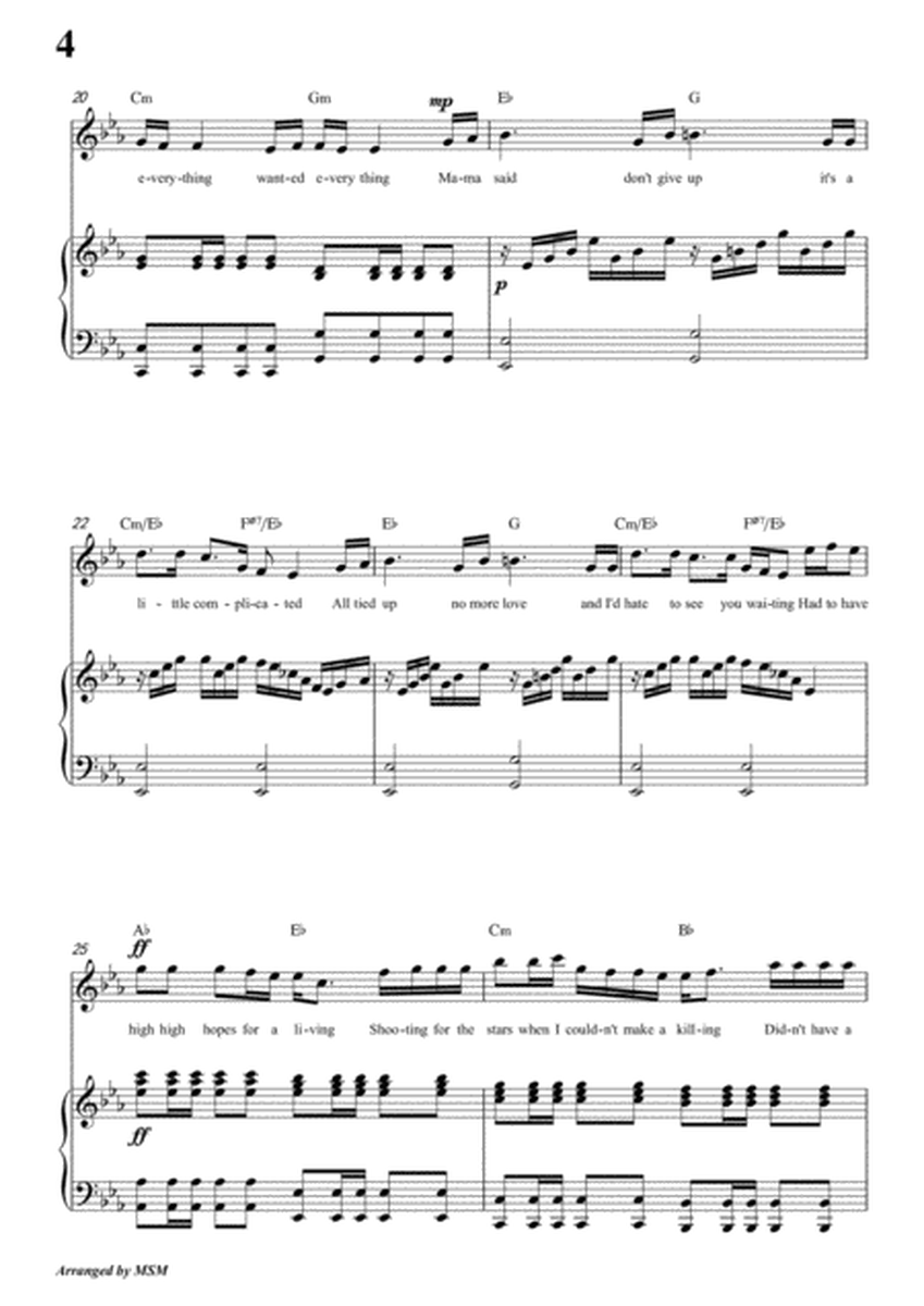 High Hopes,in c minor,for Voice And Piano