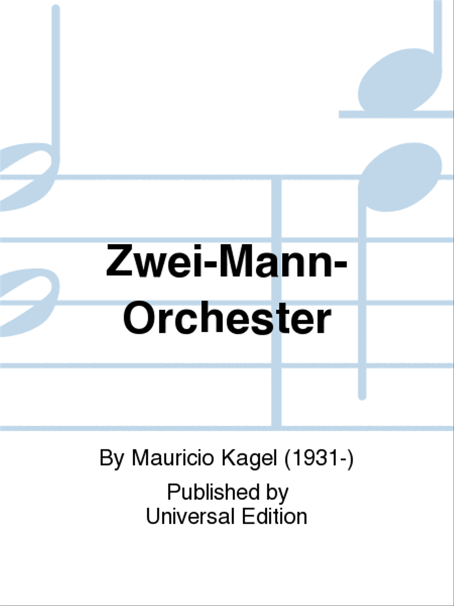 Zwei-Mann-Orchester Orchestra scores gallery preview page 1