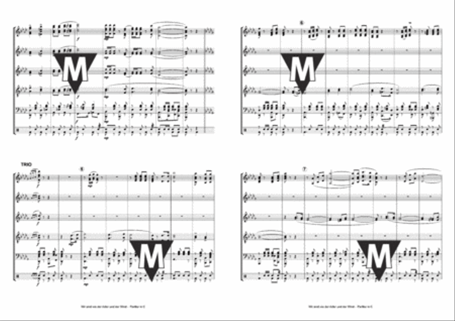 Du, meine Heimat Du, meine Heimat Concert Band scores gallery preview page 3