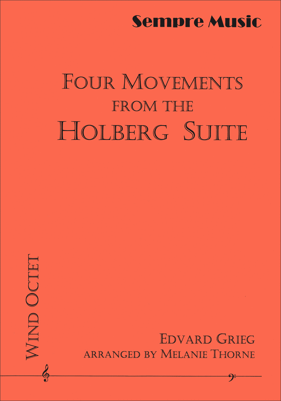 Four Movements from the Holberg Suite Chamber Music scores gallery preview page 1