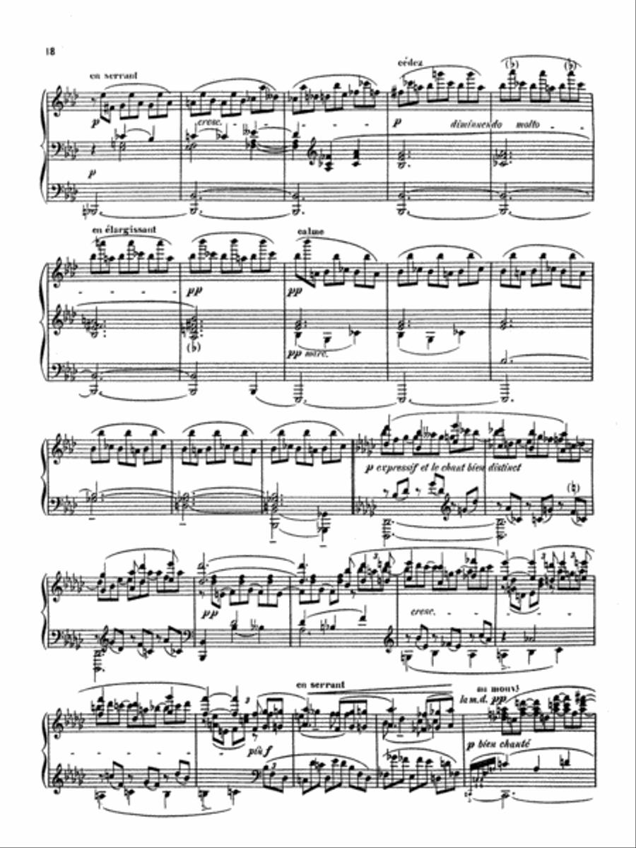 Dukas: Sonata in E flat Minor Piano Solo scores gallery preview page 3