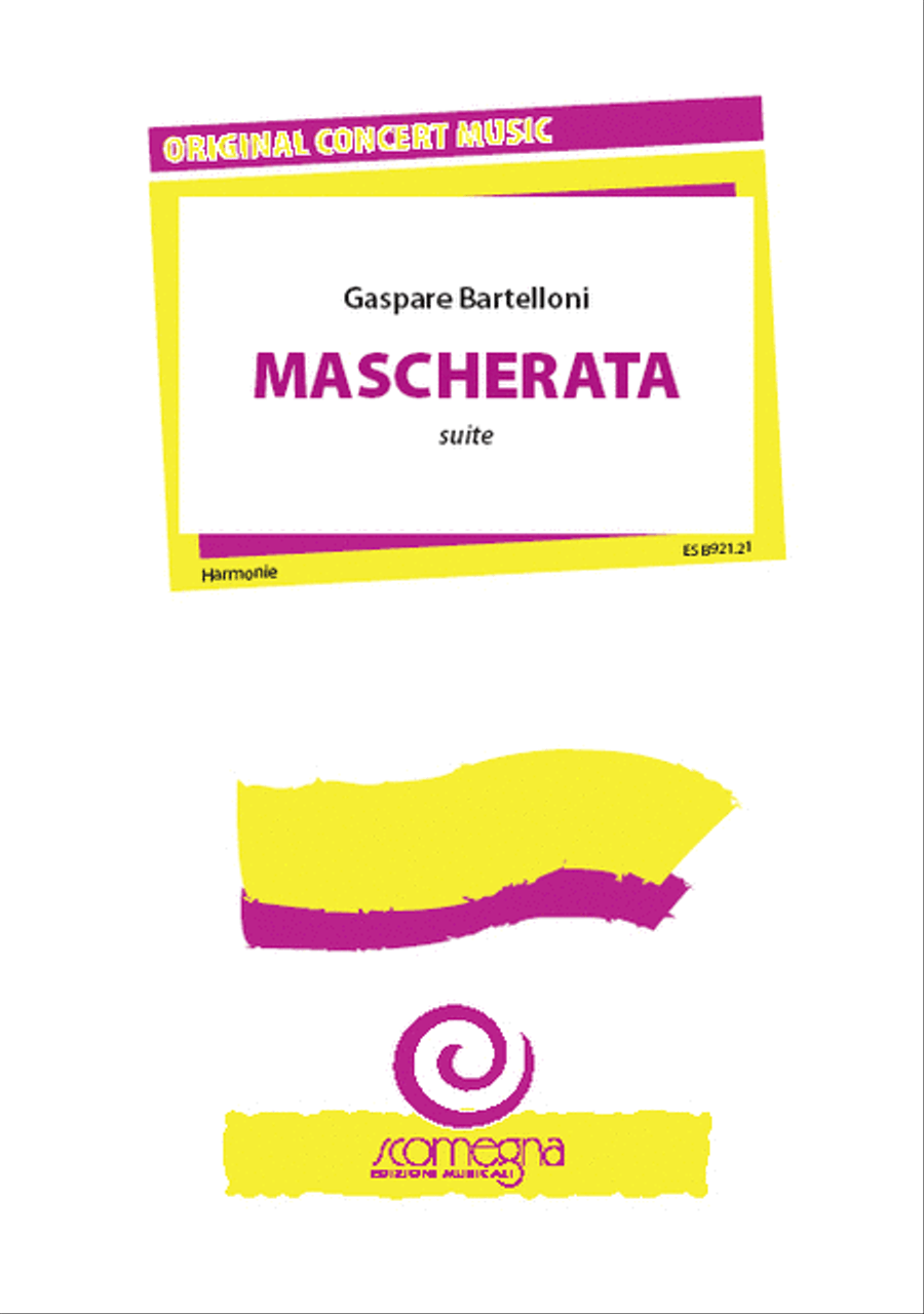 Mascherata Concert Band scores gallery preview page 1