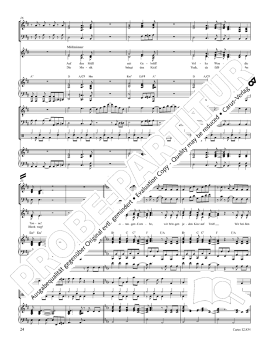Schockorange Choir scores gallery preview page 25