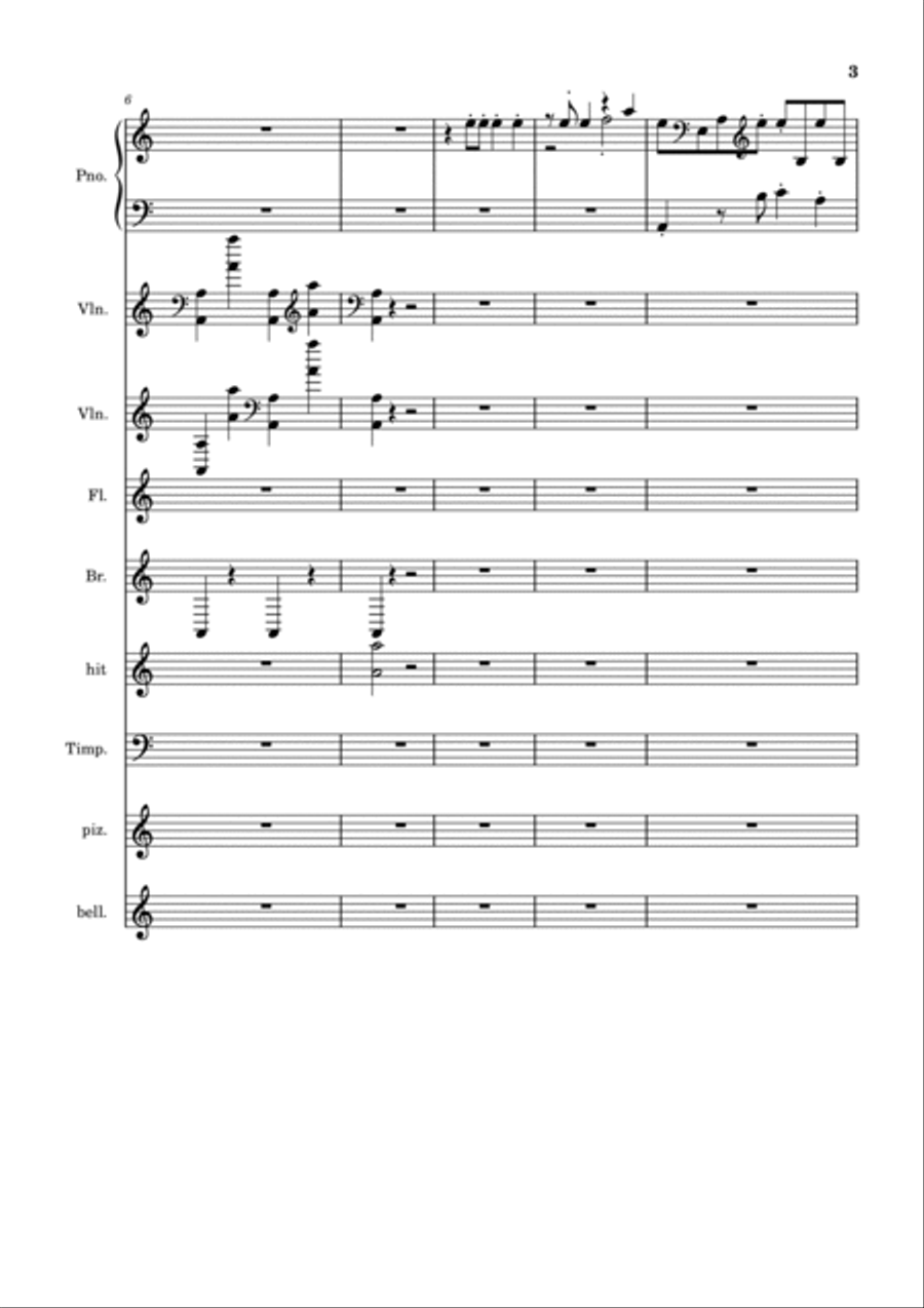 MAWAR BODAS Full Orchestra scores gallery preview page 3