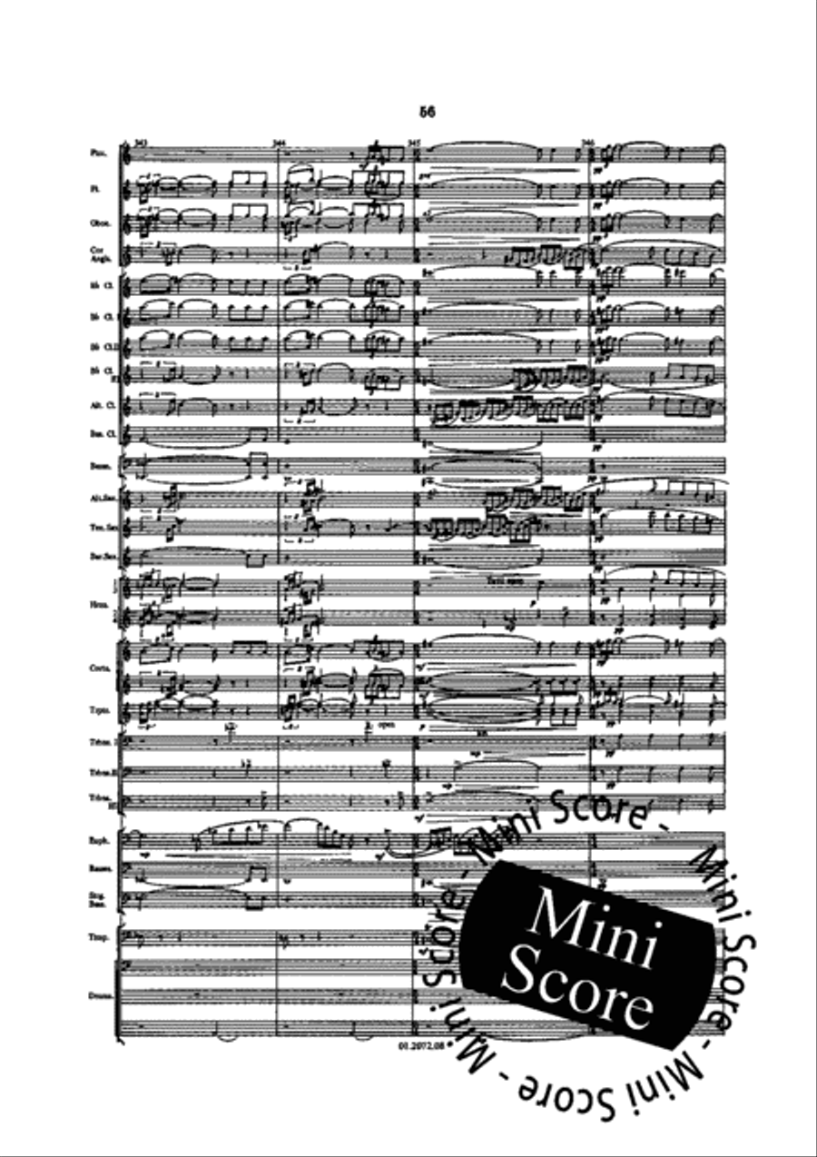 Atmospheres Concert Band scores gallery preview page 60