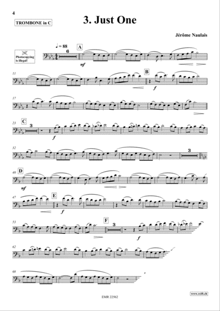 Play With Your Band Volume 3 Trombone scores gallery preview page 5