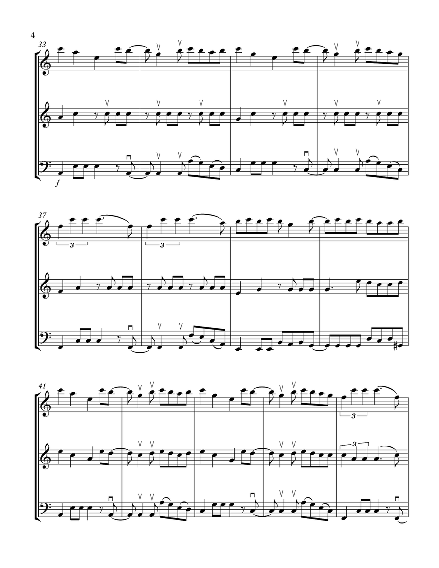 Senorita String Trio scores gallery preview page 4