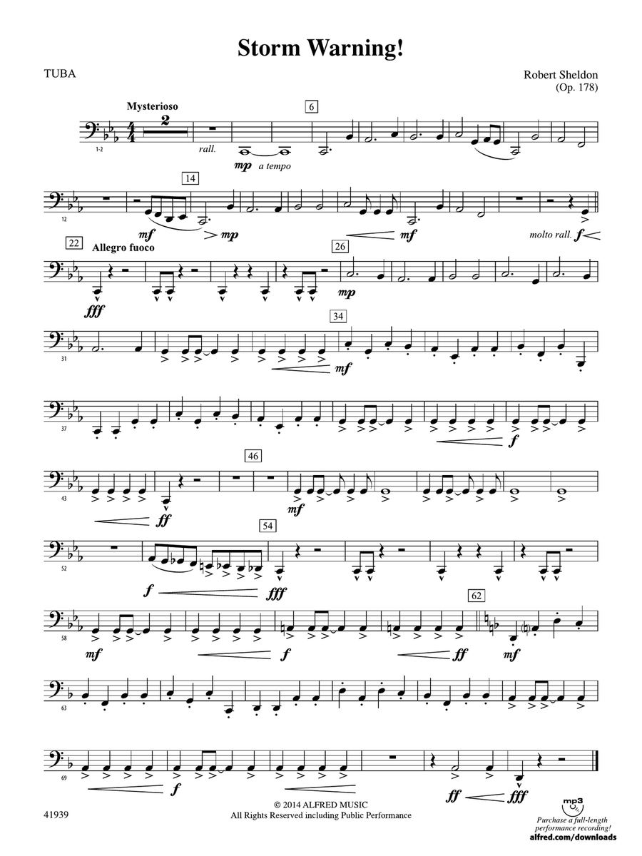 Storm Warning!: Tuba