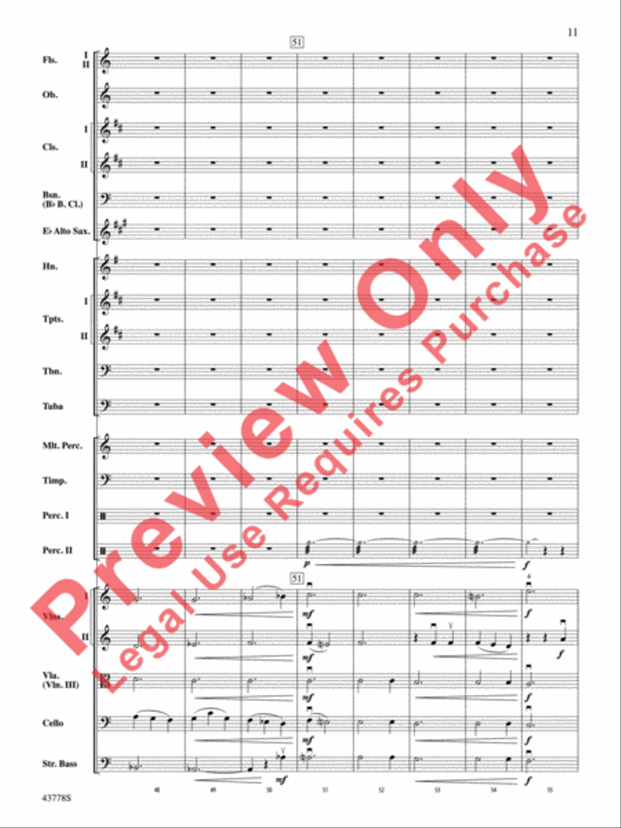 Godzilla Full Orchestra scores gallery preview page 12