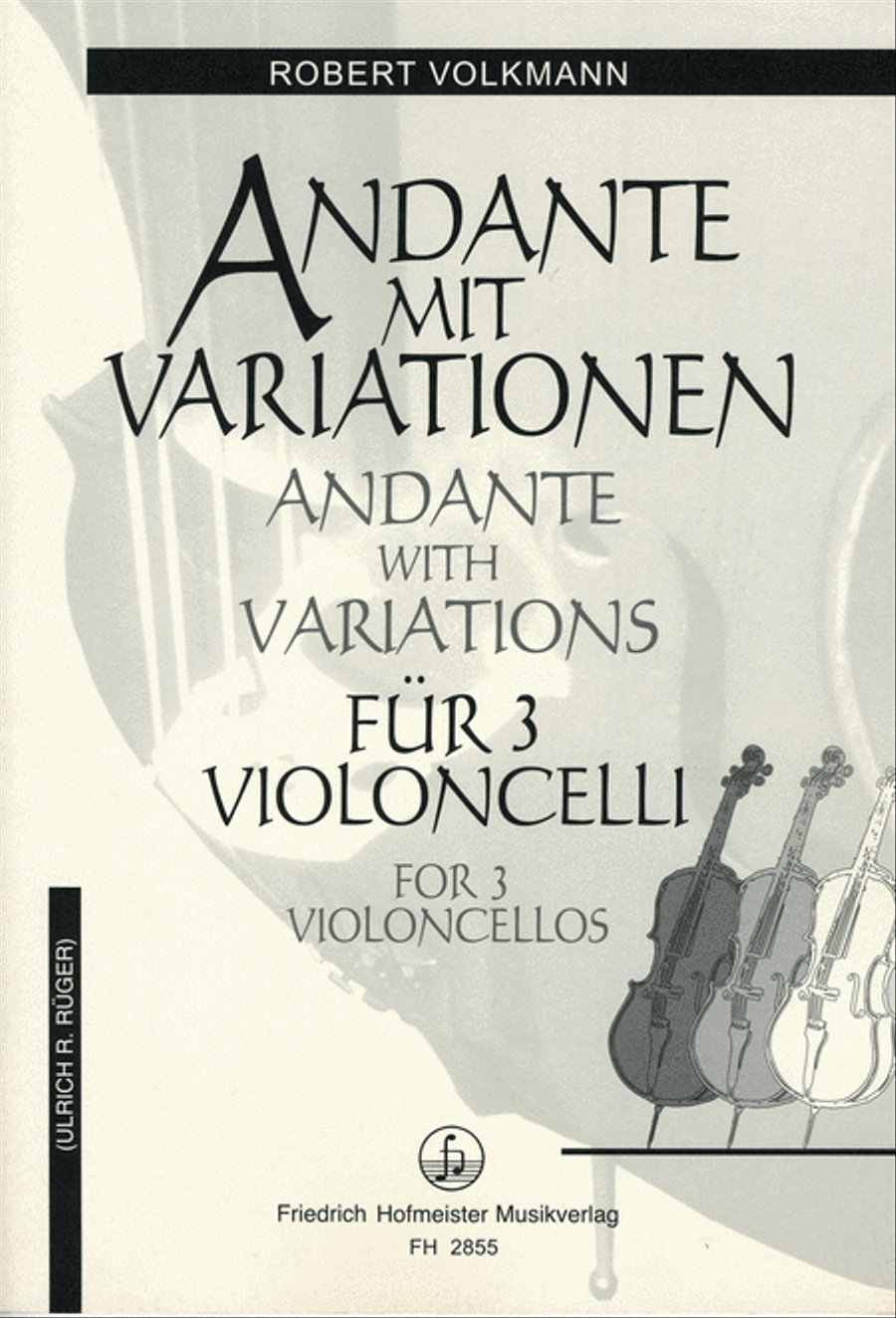 Andante mit Variationen Andante mit Variationen Cello scores gallery preview page 1