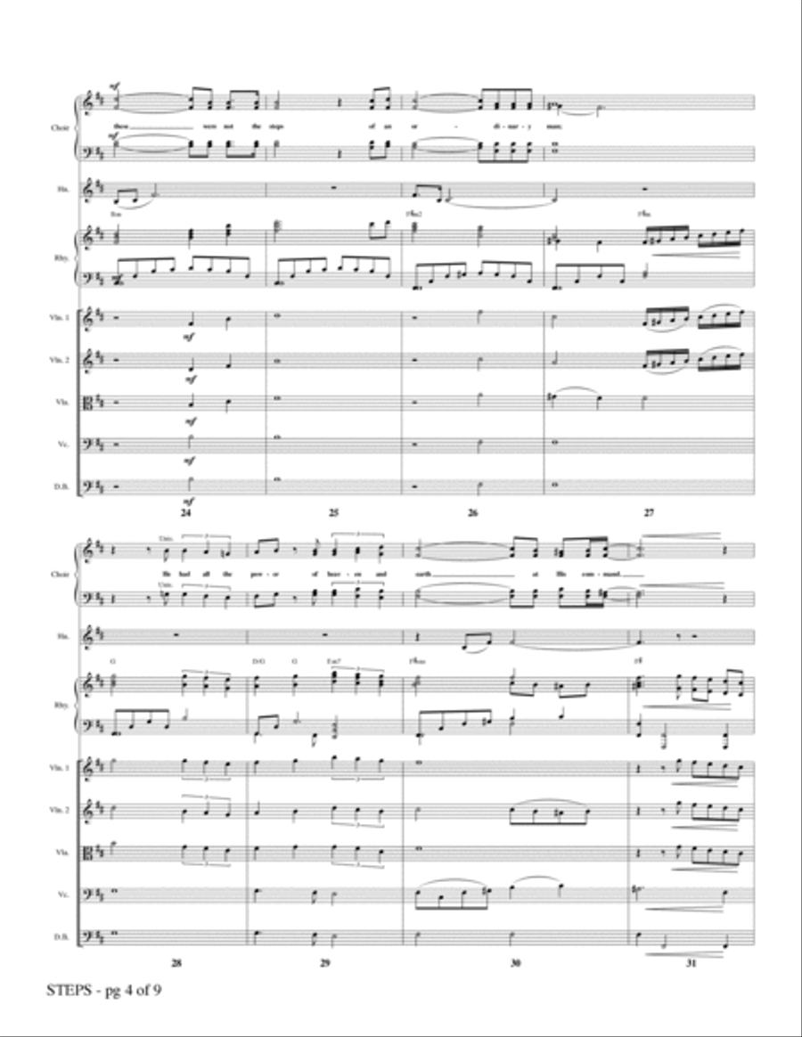 Steps - Full Score Choir scores gallery preview page 4