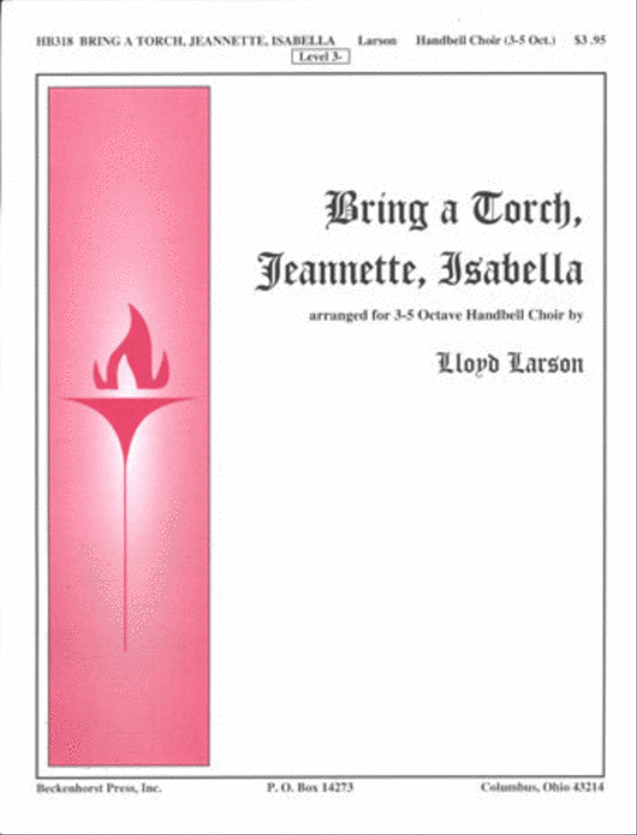 Bring a Torch, Jeannette, Isabella - Larson 5-Octaves scores gallery preview page 1