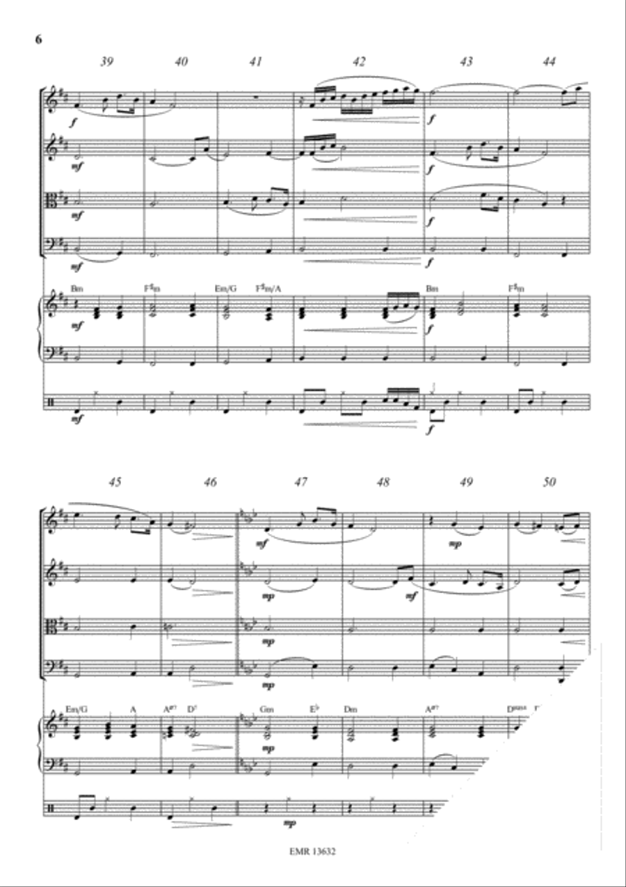 The Last Rose Of Summer The Last Rose Of Summer String Quartet scores gallery preview page 6