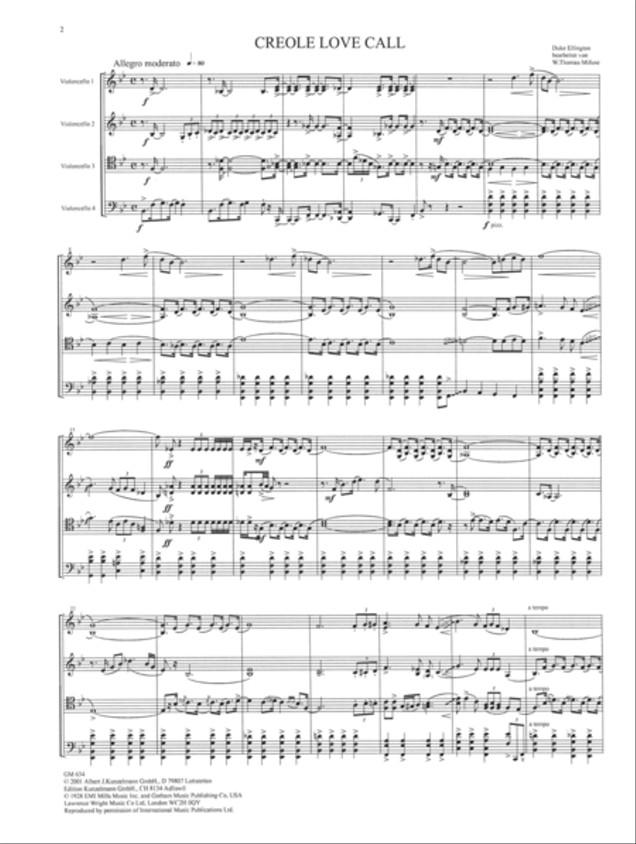 3 pieces 3 pieces Cello scores gallery preview page 2