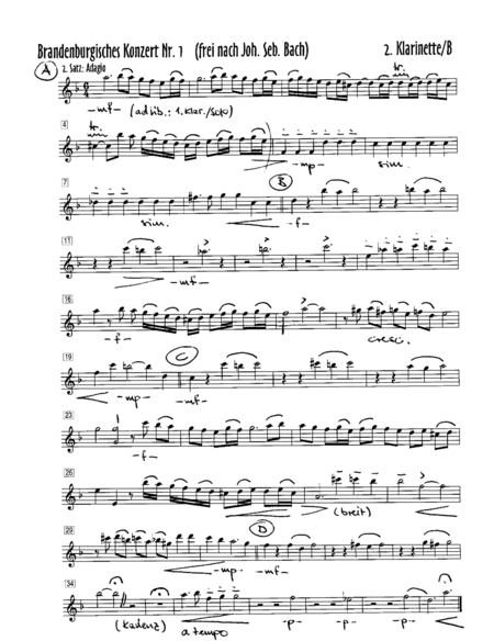 Brandenburg Concerto No.1 F Major - Adagio image number null