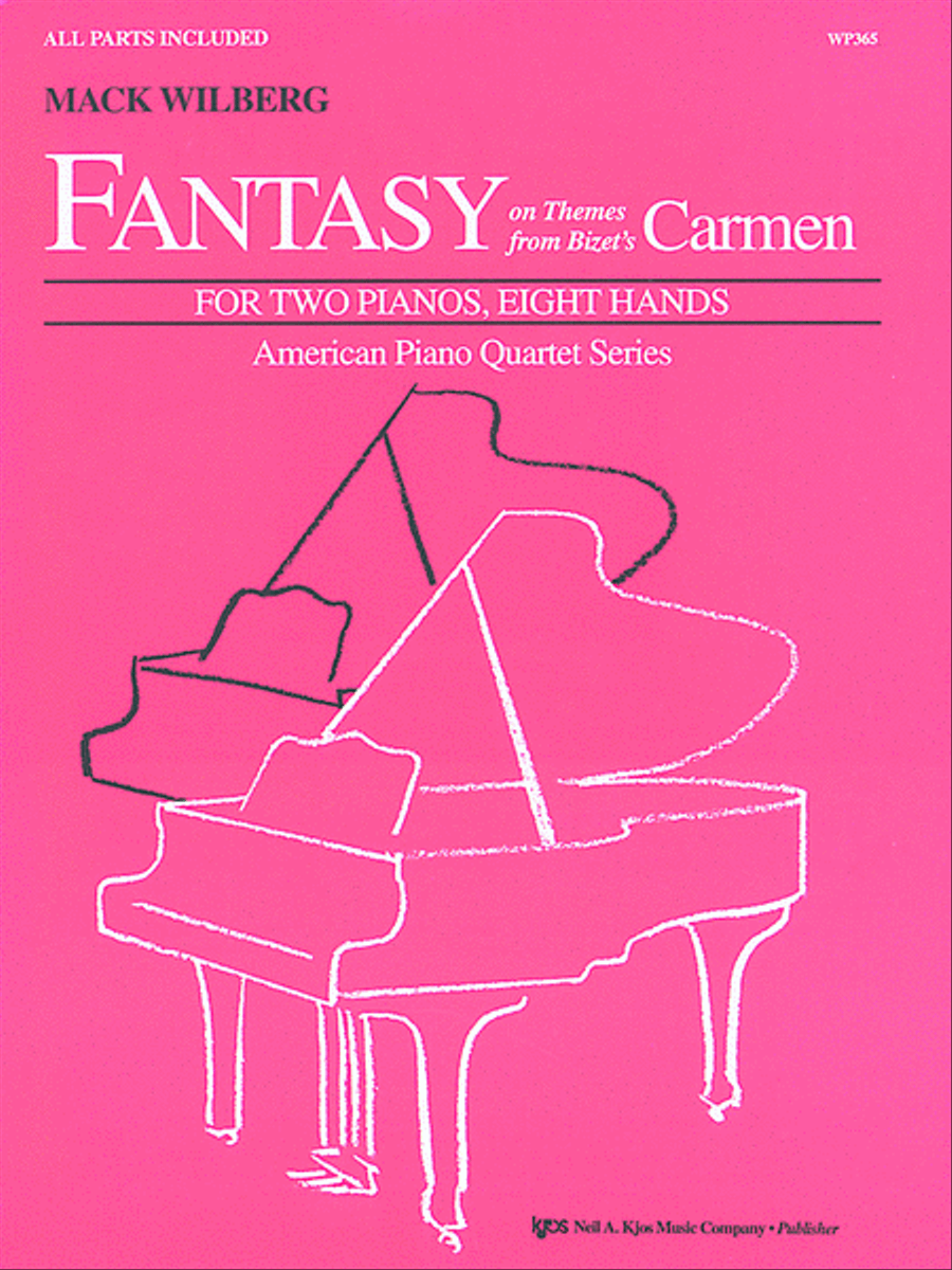 Book cover for Fantasy on Themes From Bizet's Carmen