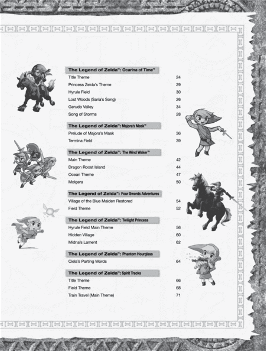 The Legend of Zelda for Easy Piano Easy Piano scores gallery preview page 3