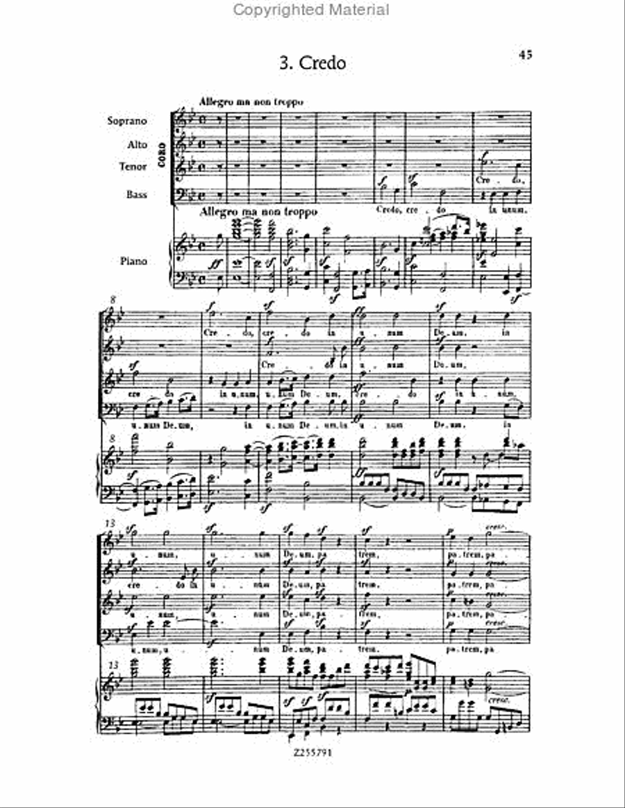 Missa Solemnis, Op.123 Choir scores gallery preview page 45