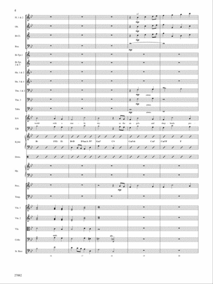 We Beheld His Glory Choir scores gallery preview page 5