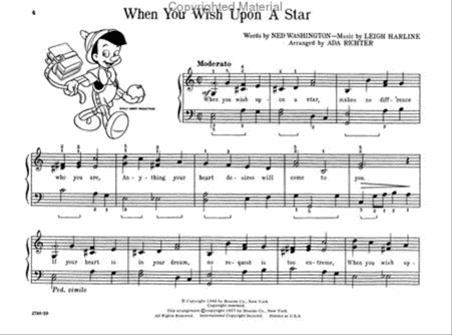 Walt Disney Classics - Easy Piano Voice scores gallery preview page 2