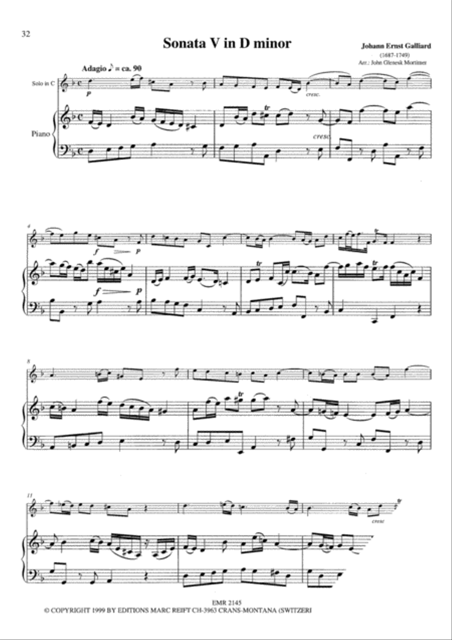 6 Sonatas Horn scores gallery preview page 7
