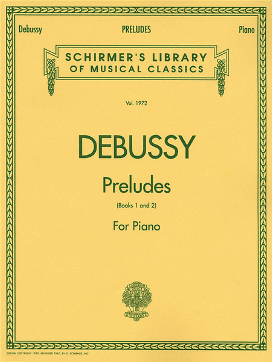 Preludes – Books 1 and 2 Piano Solo scores gallery preview page 1