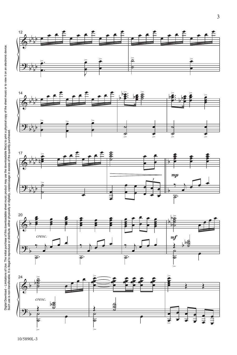 Christ the Lord is Risen Today Choir scores gallery preview page 3