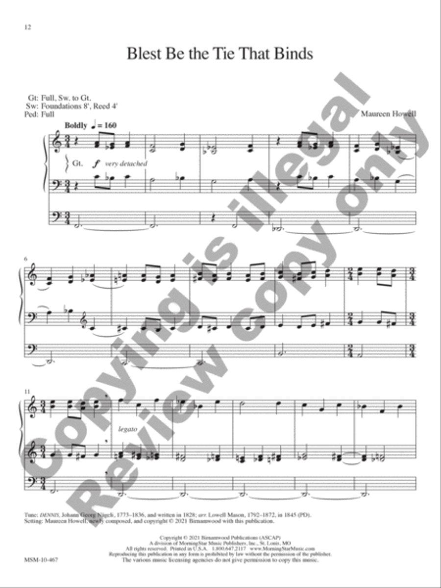 It Is Well with My Soul Organ scores gallery preview page 6