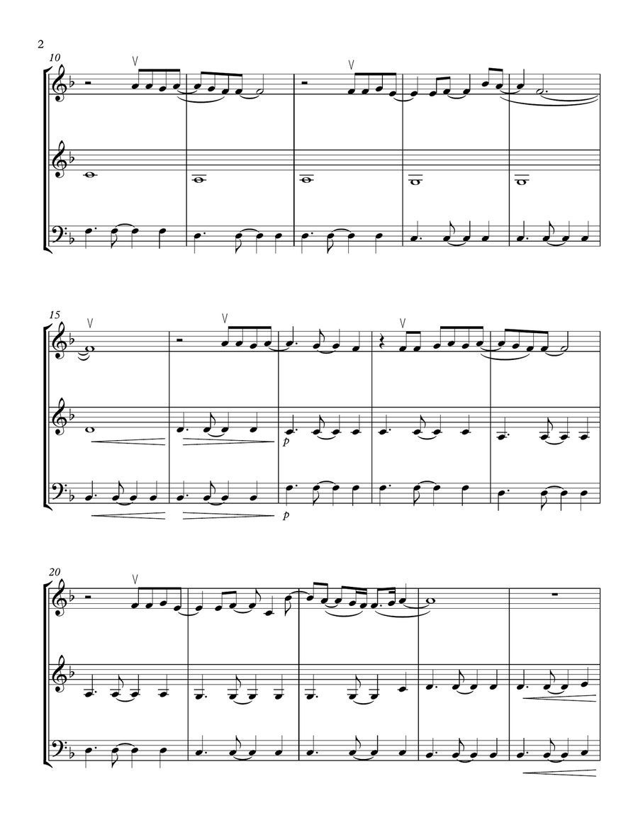 Photograph String Trio scores gallery preview page 2