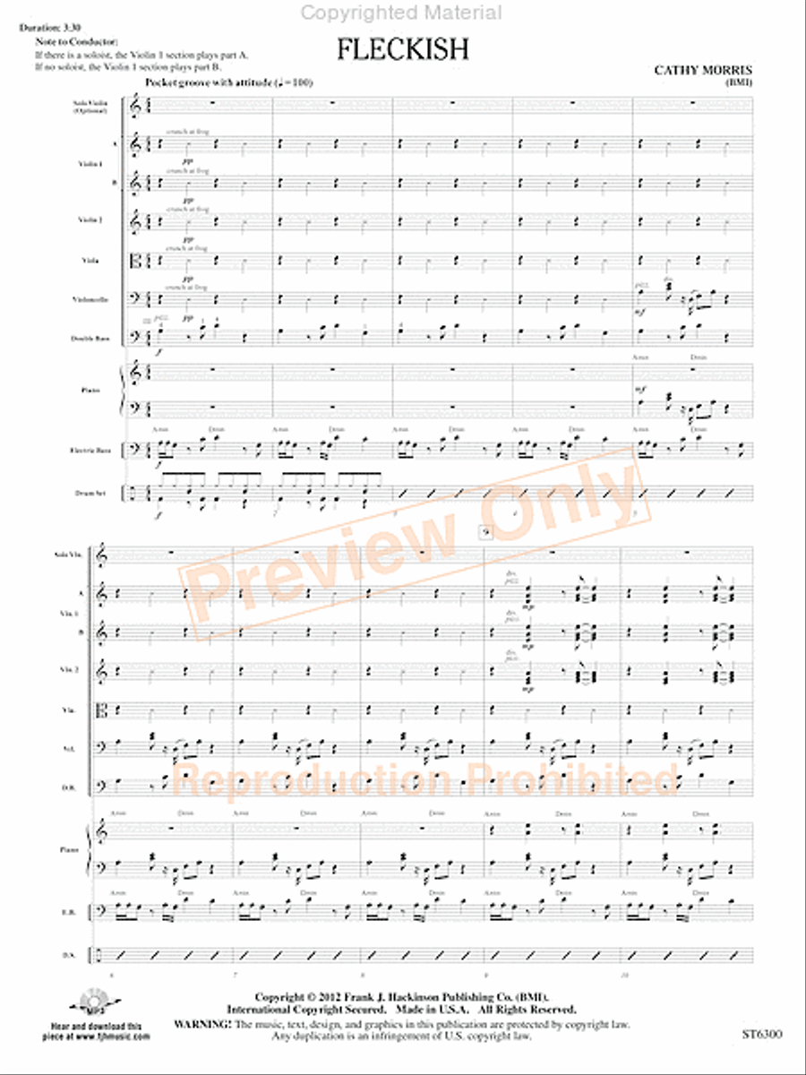 Fleckish String Orchestra scores gallery preview page 4