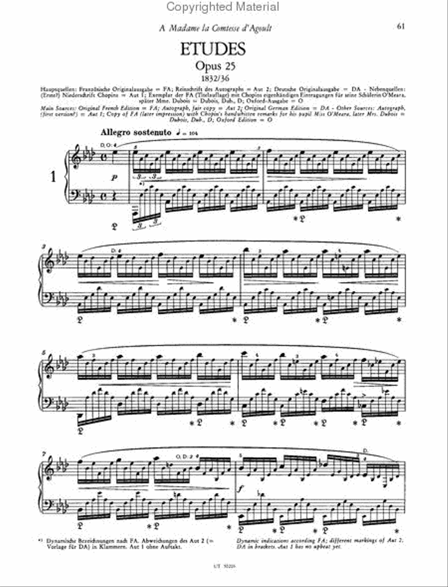 The Complete Etudes, Op. 10 / Op. 25 Chamber Music scores gallery preview page 6