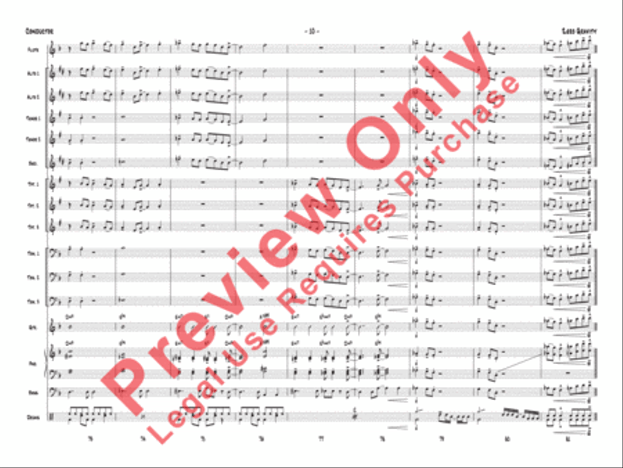 Zero Gravity Jazz Ensemble scores gallery preview page 13