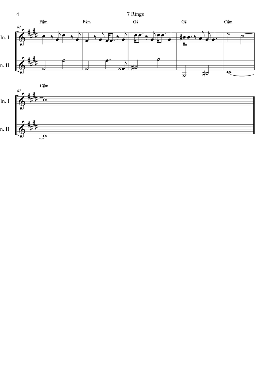 7 Rings 7 Rings String Duet scores gallery preview page 4