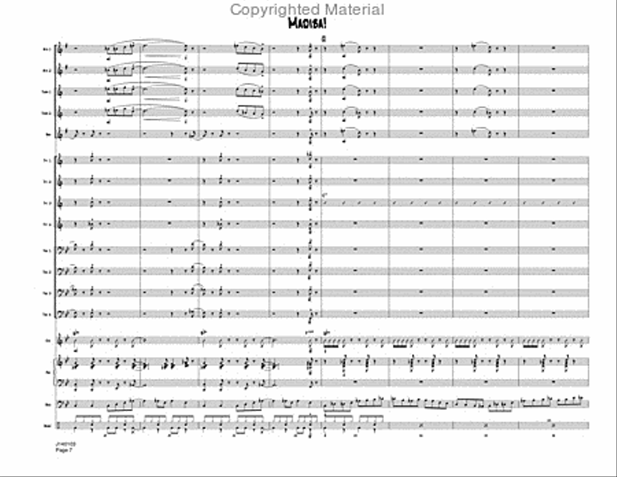 Madiba Jazz Ensemble scores gallery preview page 10