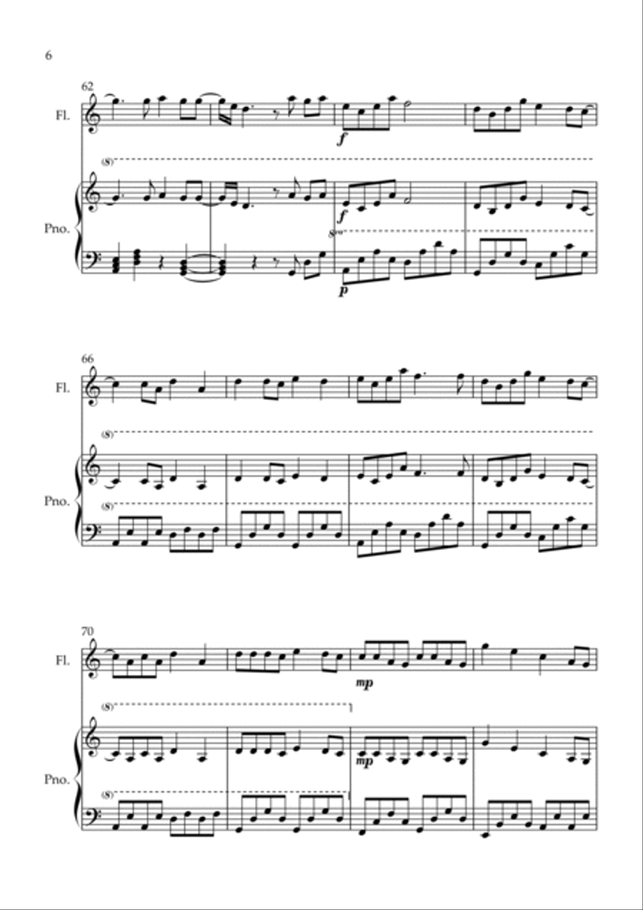 Barbie Girl Barbie Girl Flute Solo scores gallery preview page 6