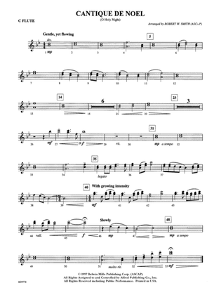 Cantique de Noel (O Holy Night): Flute