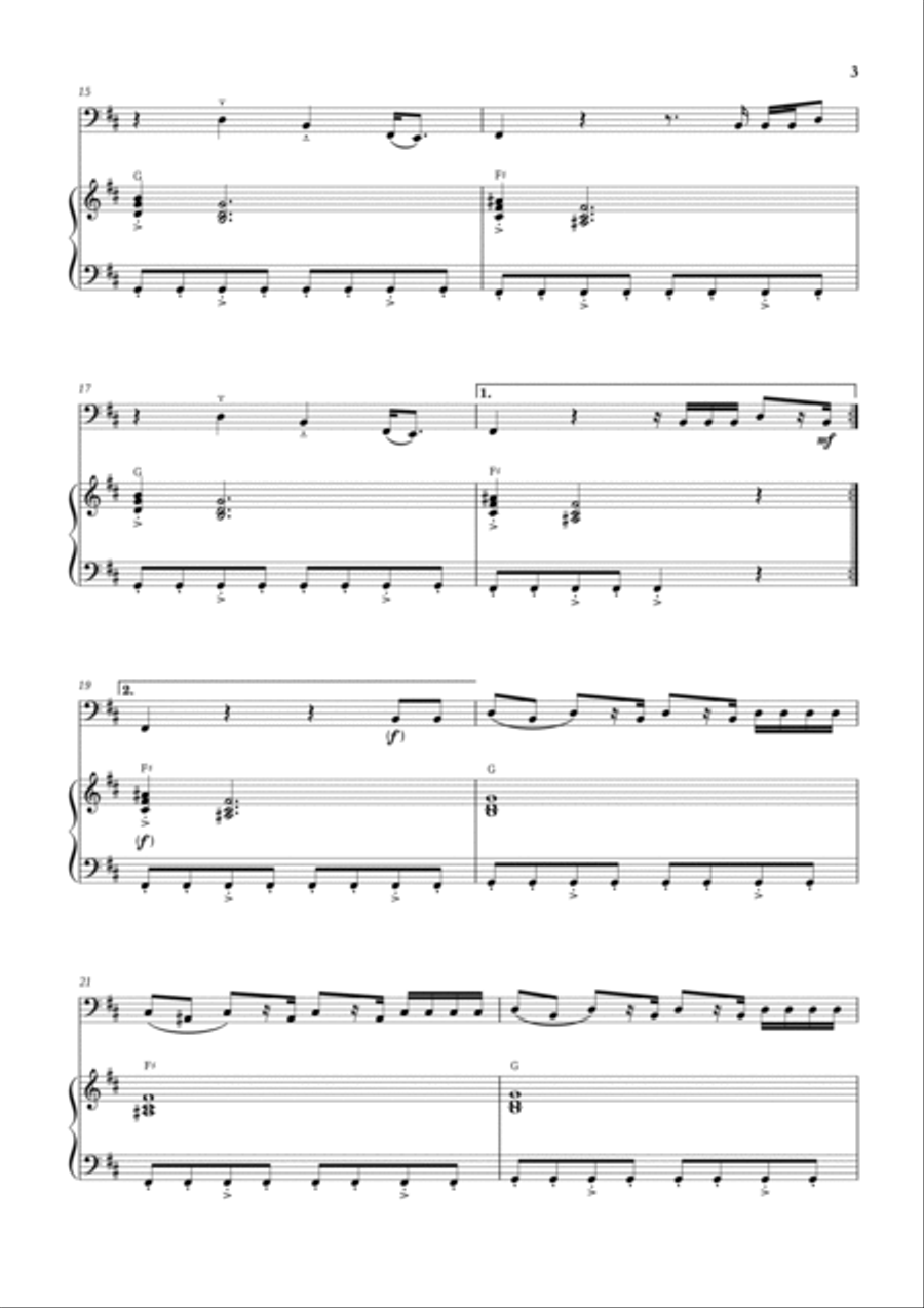 Enemy Piano scores gallery preview page 3