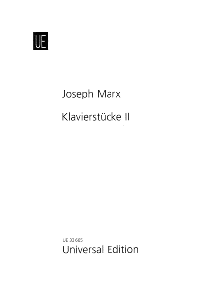 Klavierstucke II (Piano Works Vol.2)