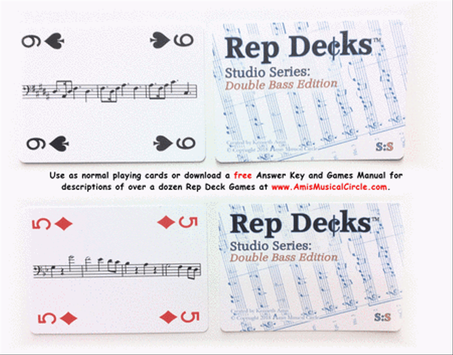 Rep Decks Studio Series: Double Bass Edition Double Bass scores gallery preview page 2
