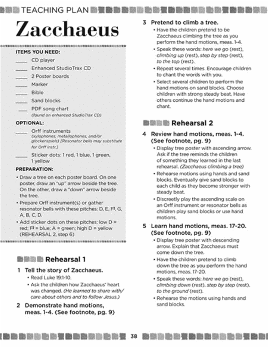 Sing and Celebrate 2! Sacred Songs for Young Voices Unison Choir scores gallery preview page 3