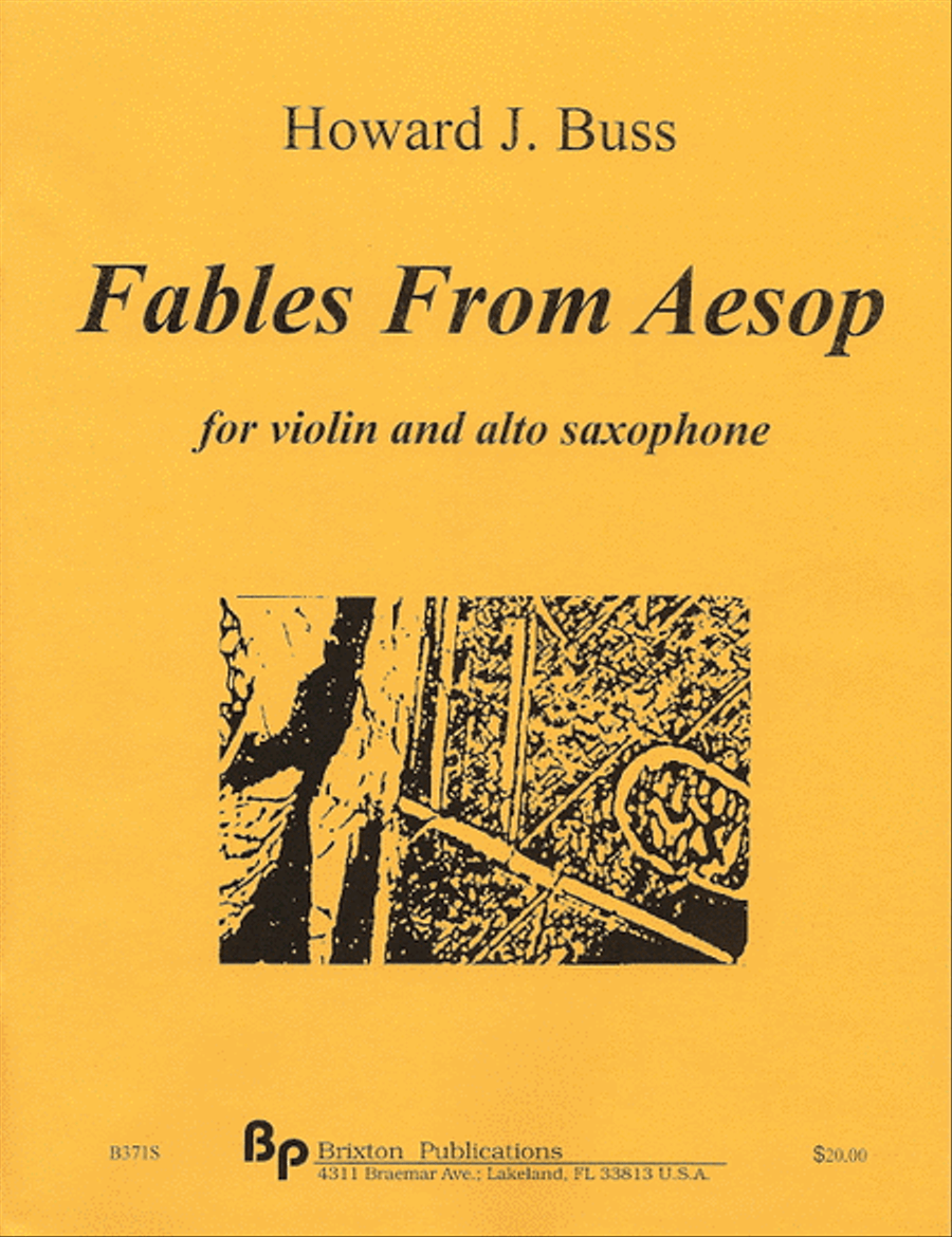 Fables from Aesop Alto Saxophone scores gallery preview page 1