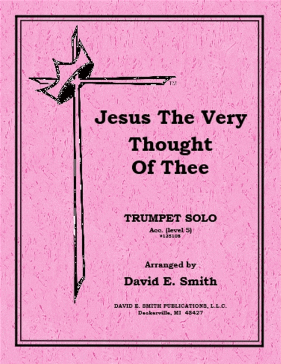 Jesus The Very Thought of Thee Cornet scores gallery preview page 1