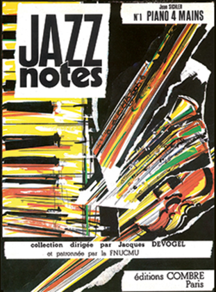 Jazz Notes Piano 4 mains 1: Pommes sautees - Amende douce