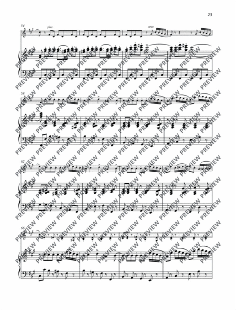 Swan Lake Violin Solo scores gallery preview page 5
