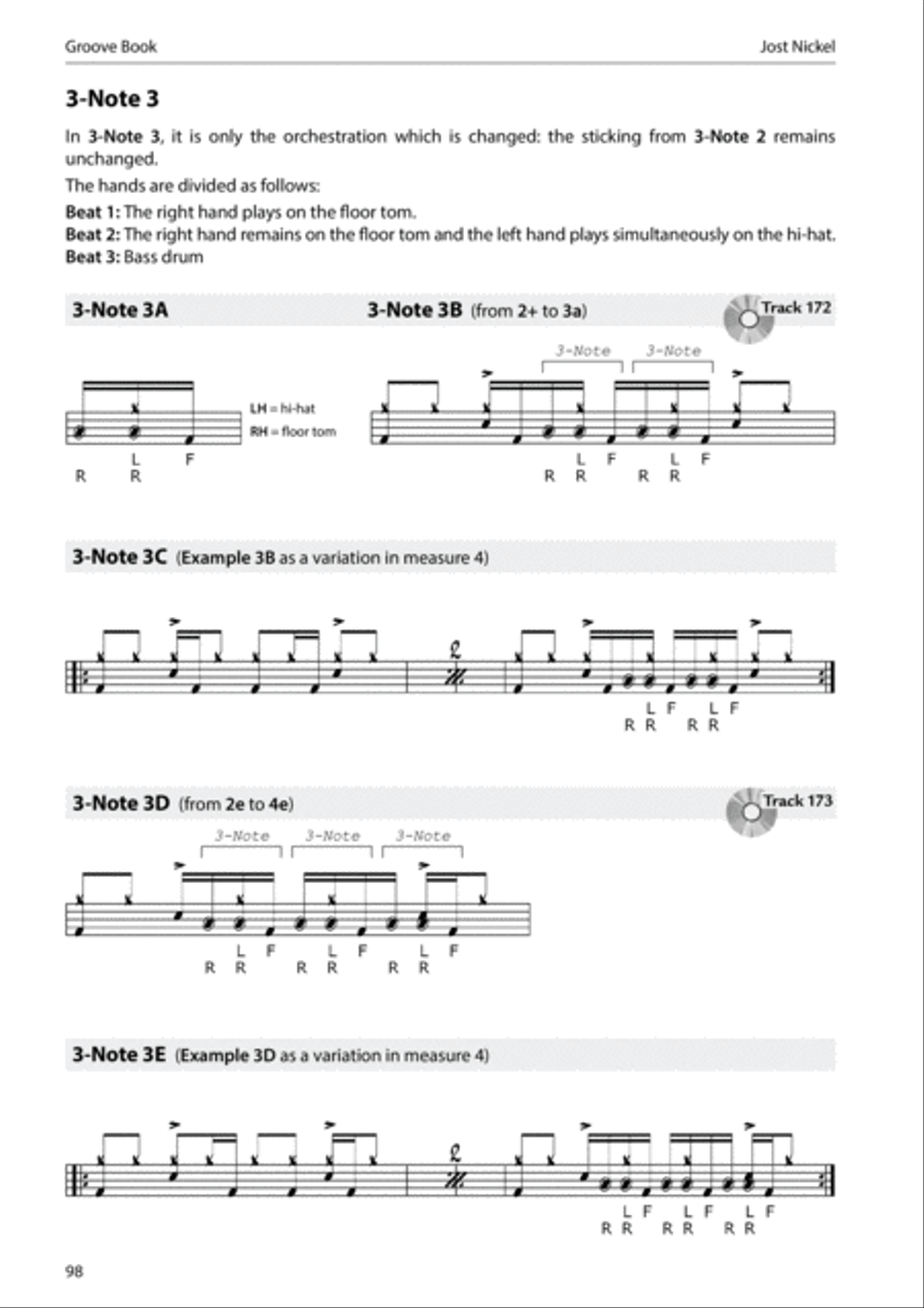 Jost Nickel's Groove Book Drum Set scores gallery preview page 6