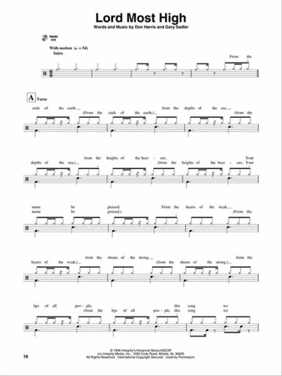 He Is Exalted - Drum Edition Drums scores gallery preview page 3