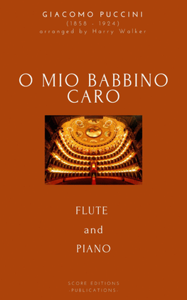 Book cover for Puccini: O Mio Babbino Caro (for Flute and Piano)