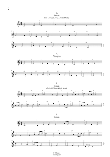 182 Melodies for Dictation and Sight-reading Studies