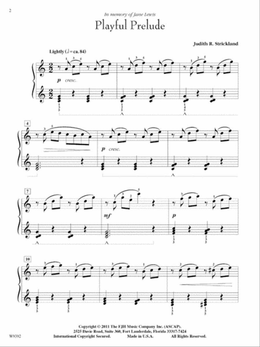 Playful Prelude Piano Method scores gallery preview page 3